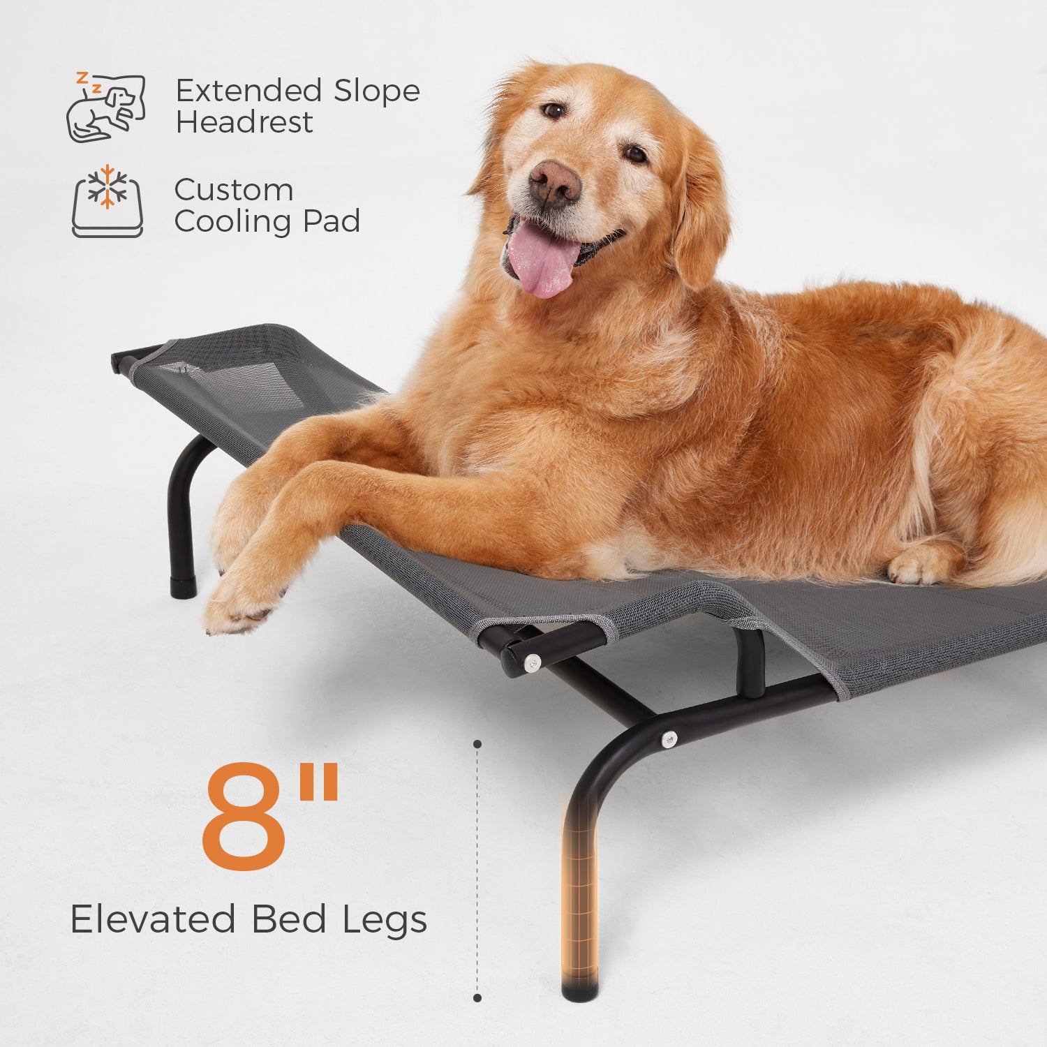 SweetNight Cooling Elevated Dog Bed